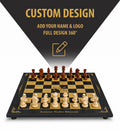 Customized - CHESS HIVE ROYAL EDITION CHESS BOARD 50X50 CM