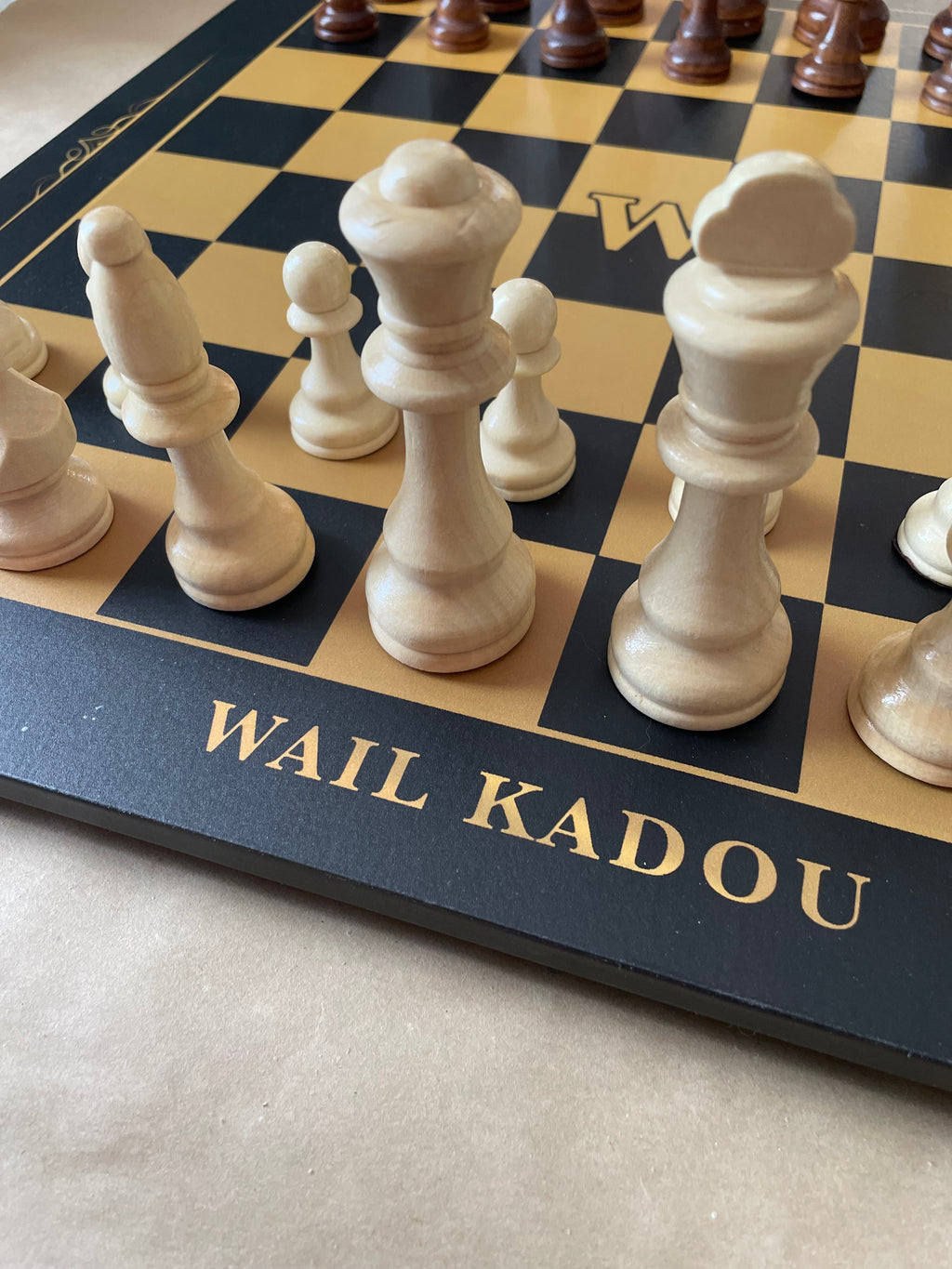 Customized - CHESS HIVE ROYAL EDITION CHESS BOARD 50X50 CM