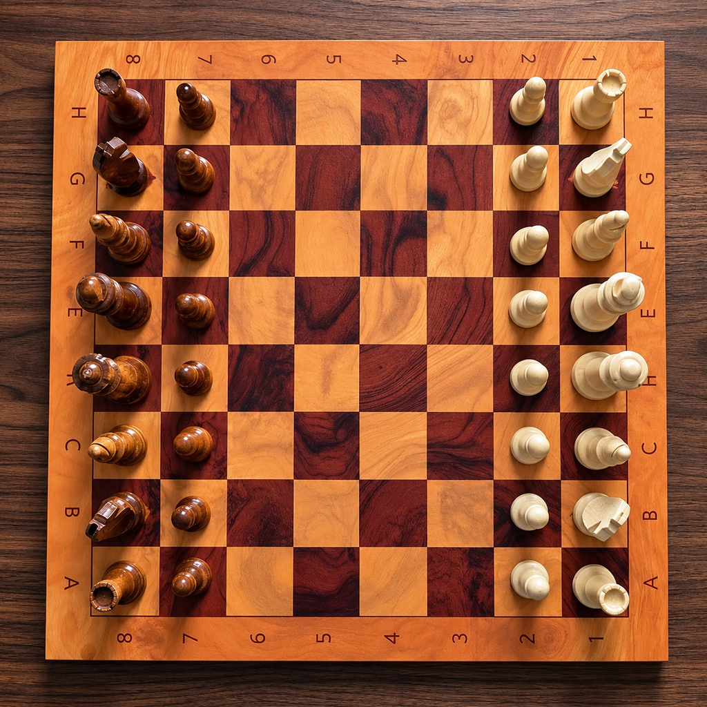 CHESS HIVE ROYAL EDITION CHESS BOARD 50X50 CM