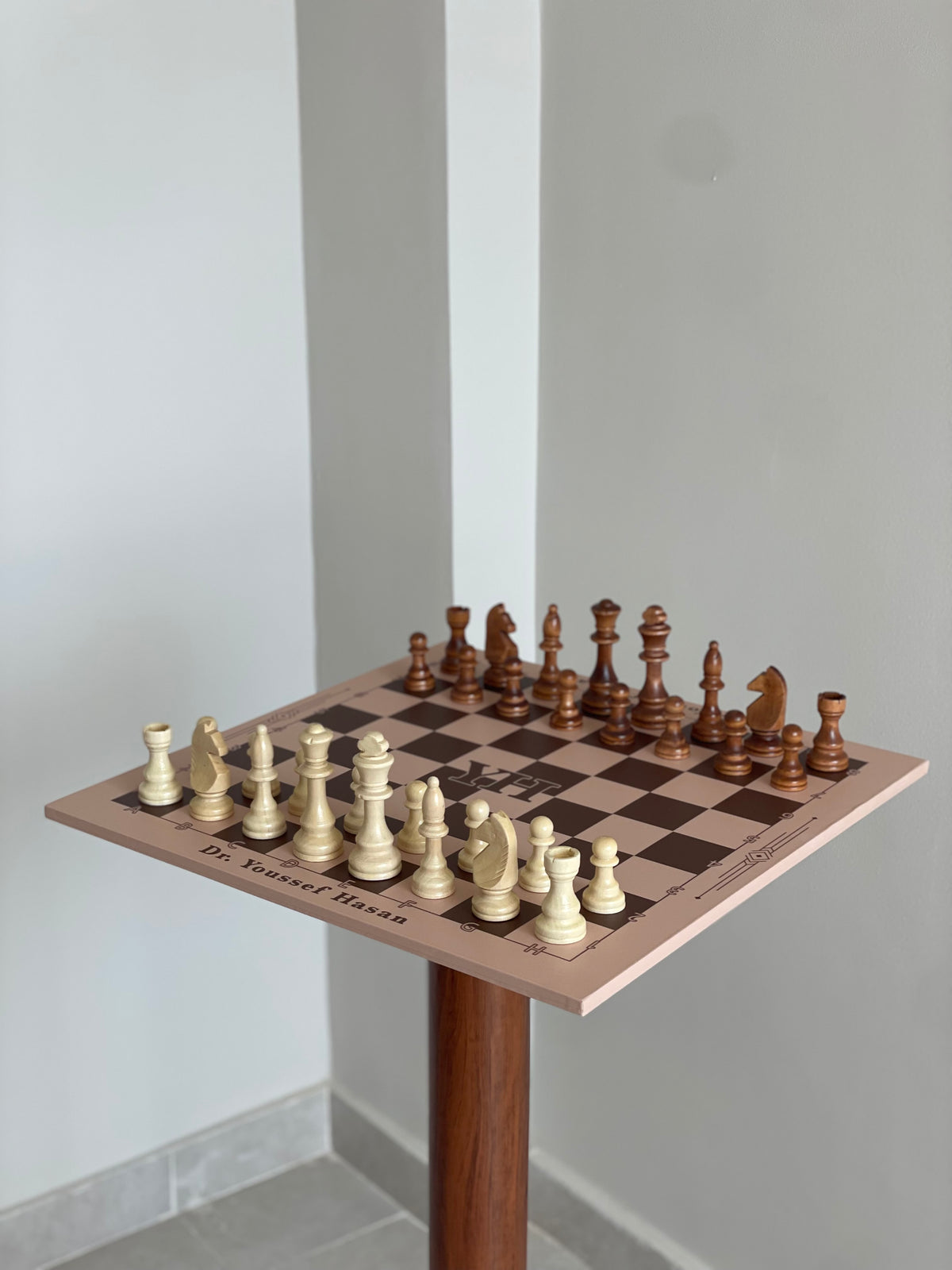 Customized - CHESS HIVE ROYAL EDITION CHESS BOARD 50X50 CM