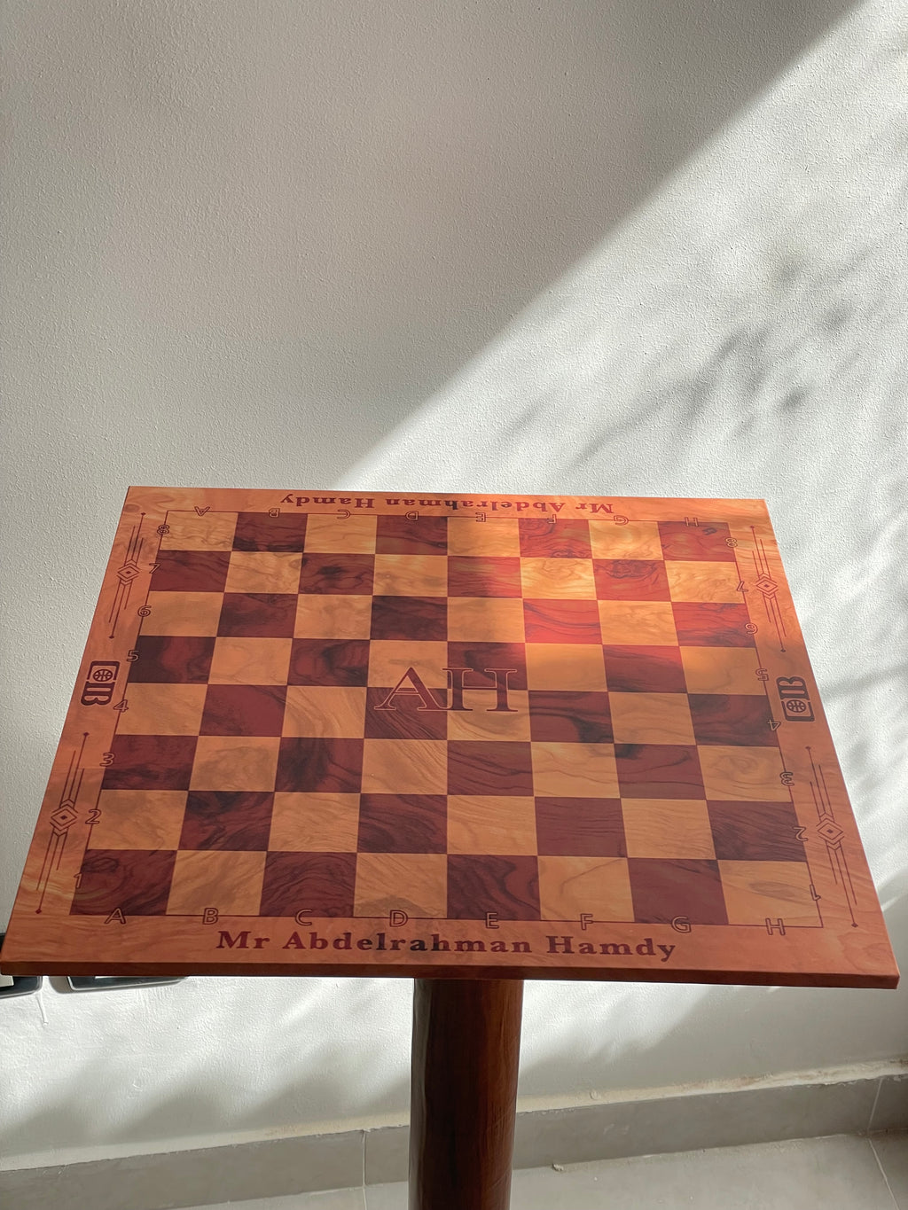 Customized - CHESS HIVE ROYAL EDITION CHESS BOARD 50X50 CM