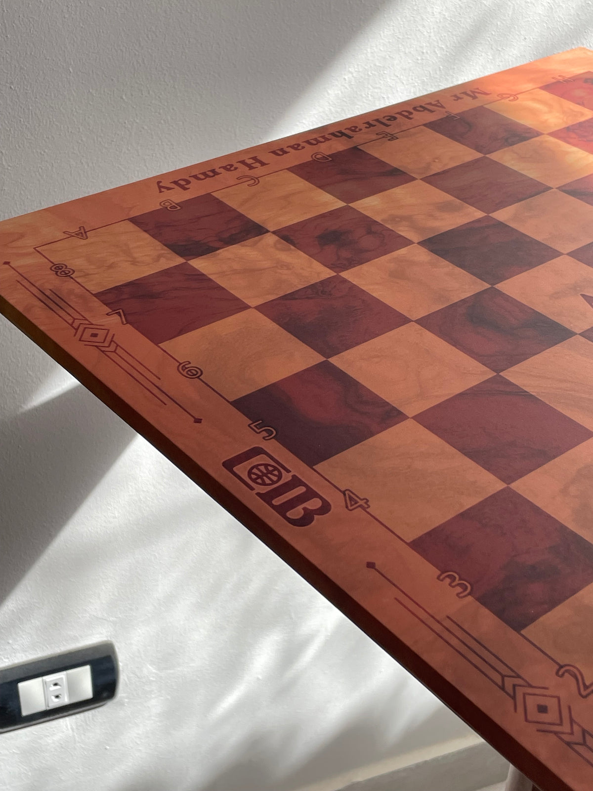 Customized - CHESS HIVE ROYAL EDITION CHESS BOARD 50X50 CM