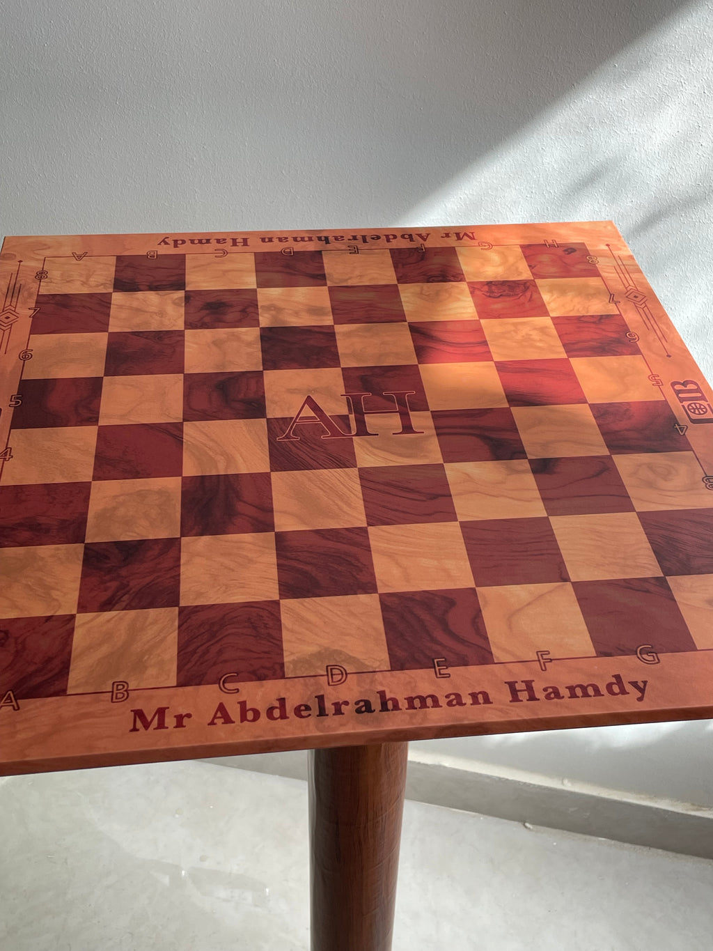 Customized - CHESS HIVE ROYAL EDITION CHESS BOARD 50X50 CM