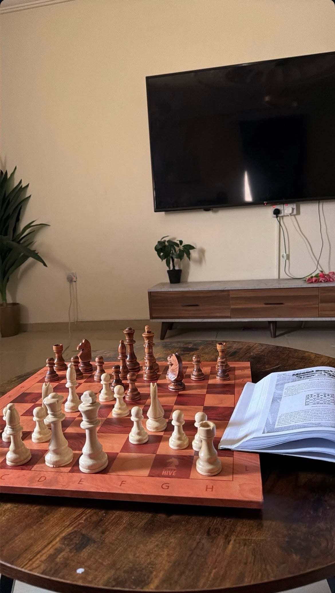 CHESS HIVE ROYAL EDITION CHESS BOARD 50X50 CM
