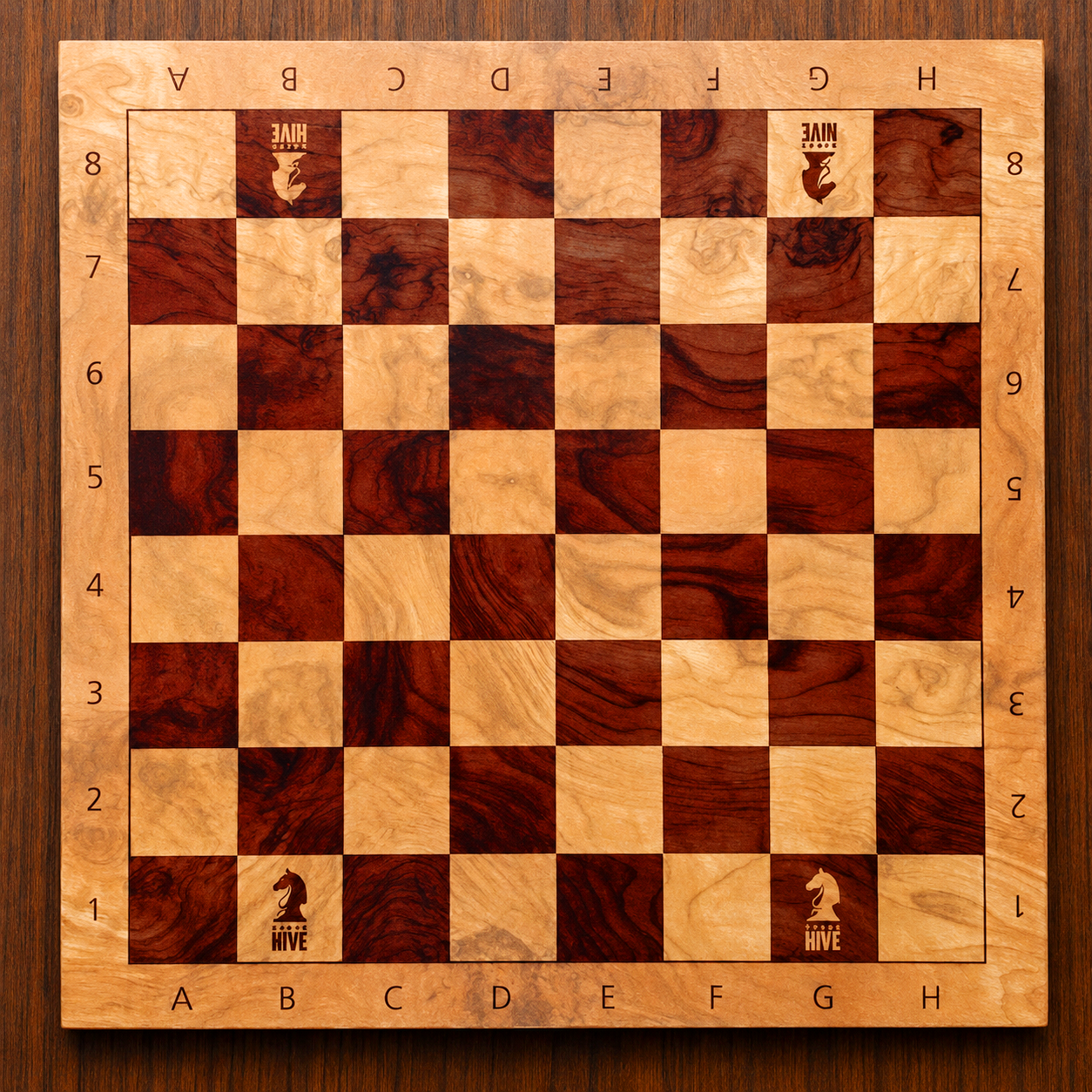 CHESS HIVE ROYAL EDITION CHESS BOARD 50X50 CM