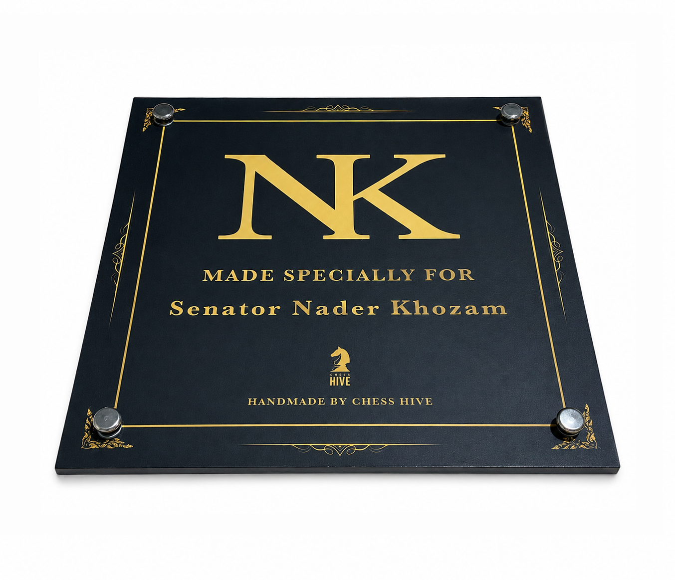 Customized - CHESS HIVE ROYAL EDITION CHESS BOARD 50X50 CM